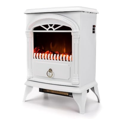 Hamilton Electric Fireplace - Portable Electric Fireplace with Adjustable 1500W Space Heater - NEW 2015 Model