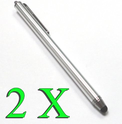 Bargains Depot® (Silver)2 pcs (2 in 1 Bundle Combo Pack) SILM / ACCURATE / FINE POINT / THINNER BARREL Capacitive Stylus/styli Universal Touch Screen Pen for Tablet & Cell Phone : Acer Iconia Smart, Acer Iconia Tab A100, Acer Iconia Tab A101, Acer Iconia Tab A200, Acer Iconia Tab A500, Acer Iconia Tab A501, Acer Iconia Tab A510, Acer Iconia Tab A511, Acer Iconia Tab A700, Acer Liquid, Acer Liquid E, Acer Liquid Express E320, Acer Liquid Glow, Acer Liquid mini E310, Acer Liquid MT, Acer Allegro, Acer beTouch E120, Acer beTouch T500, Acer CloudMobile, Acer Stream