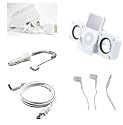 5 Items Multimedia Accessory Bundle for Apple iPod / iPhone