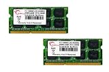 8GB G.Skill DDR3 PC3-10666 CL9 SQ Series Dual channel laptop memory kit (2x4GB)