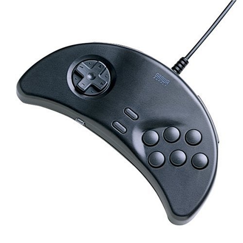 SANWA SUPPLY USB�Q�[���p�b�h �B�l �u���b�N JY-P71UBK