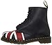 Dr. Martens 1460 Originals Union Jack 8 Eye Lace Up Boot,Black Smooth Leather,5 UK (6 M US Mens / 7 M US Womens)