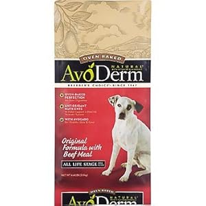 AvoDerm Natural Oven-Baked Original Formula with Beef Meal Dog Food, 24-Pound AvoDerm Natural Oven-Baked Original Formula with Beef Meal Dog Food, 24-Pound