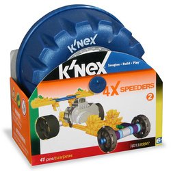 K'Nex: 4X Speeders Building Set -Orange