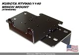 Kubota RTV900 and RTV1140 Kubota Winch Mount