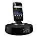 Philips AS111/12 Dockingsystem f�r Android mit Micro-USB (Bluetooth, Uhr, Wecker-, Internetradio-App) schwarz