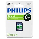 Produkt-Bild: xlyne Philips FM08SD45B Class 10 8GB SD Karte schwarz