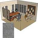 Primacoustic Broadway London 12-A - Gray 10x12ft 120 sq/ft Acoustic Room Kit