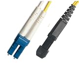 3M Singlemode Duplex Fiber Optic Cable (9/125) - LC to MTRJ.