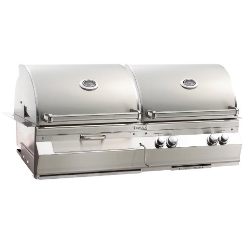 Fire Magic Aurora A830i Propane Gas And Charcoal Combo Built-in Grill