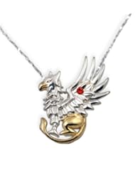 Griffins Gift Gold and Silver Pendant Necklace