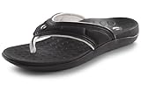 Mens Orthaheel Kinetic, Color:Black/Grey,