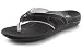 Orthaheel Men's / Women's Kinetic Thong Sandals (11 B(M) US Women / 10 D(M) US Men, Black/Gray)