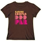 T-Shirt Womens Brown   Gabon sooper dooper  ulo no encontrado Large