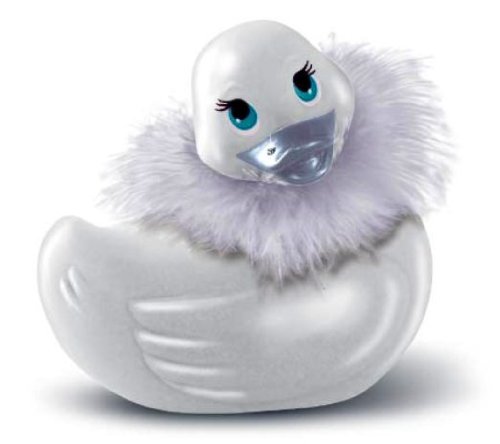 Big Teaze Toys Travel Size I Rub My Duckie Personal Massager - Paris - White Image Big Teaze Toys Travel Size I Rub My Duckie Personal Massager - Paris - White