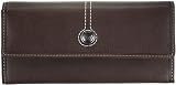Fossil Wallet - Weekender Flap Checkbook (Color: Espresso)