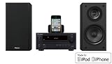 from Pioneer Pioneer XHM20DAB-K Micro Sound System with iPod, iPhone Dock, CD, DAB+, FM Tuner and USB