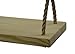 Carolina Custom Swings, LLC Premium Southern Pine 24 Inch Wooden Tree Swing w/ 12 ft of Rope Kid Adult Outdoor Porch