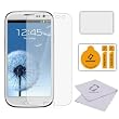 6 x Membrane Films de protection d'�cran pour Samsung GT-i9300 Galaxy S3 III - Ultra clair (Invisible), R�sistant aux �raflures, Emballage d'origine et accessoires