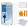 6 x Membrane Pellicola Protettiva per Samsung GT-i9300 Galaxy S3 SIII - Crystal Clear (Invisible), Antigraffio Protezione Schermo, Confezione Originale ed accessori