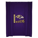 Baltimore Ravens Shower Curtain PurpleStandard