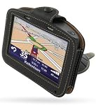 Luxury leather case Business BiColor for TomTom Go 930 bi color, leather bag, leather sleeves