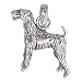 terrier11 - Airedale King of Terriers Sterling Silver Hand Made