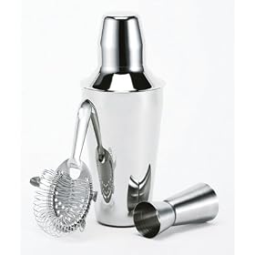 Click here to buy 3 Pc. Stainless Steel Bar Set by Arcosteel.