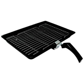 Universal oven grill pan and handle fits Hotpoint Belling