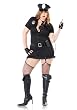 Lady Police Officer Sexy Plus Size Holiday Costume
