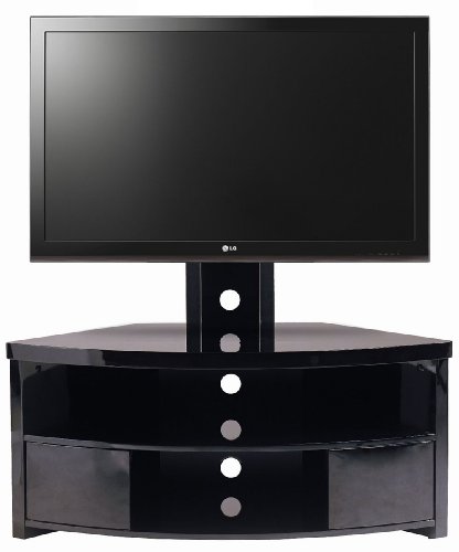 Buy Gecko High Gloss Black TV Cabinet with Bracket Promo Offer