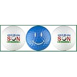 Son Logo Golf Balls Fathers Day Gift