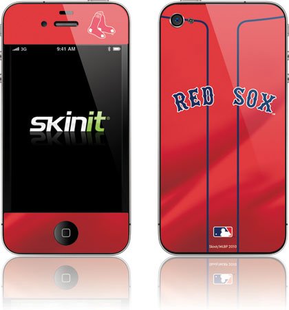 Skinit Boston Red Sox Alternate/Away Jersey Vinyl Skin for Apple iPhone 4 / 4S