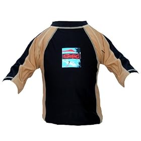 MaxOut UPF 50+, UV Protective Boy's Short Sleeve Rashguard (Swim Shirt)