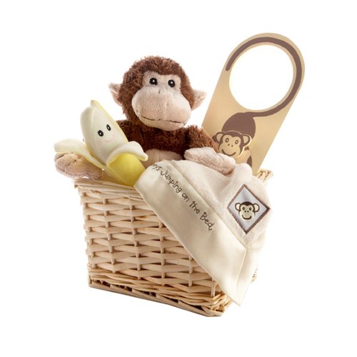 Baby Aspen Five Little Monkeys Five Piece Gift Set