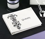Review Yacanna  / White Vintage Bouquet Guest Book
