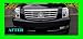 2007-2010 CADILLAC ESCALADE CHROME GRILLE GRILL KIT 2008 2009 07 08 09 10 EXT ESV HYBRID