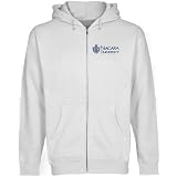 NCAA Niagara Purple Eagles White Logo Applique Midweight Full Zip Hoody