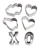 Wilton Valentine's 6 Piece Mini Cutter Set