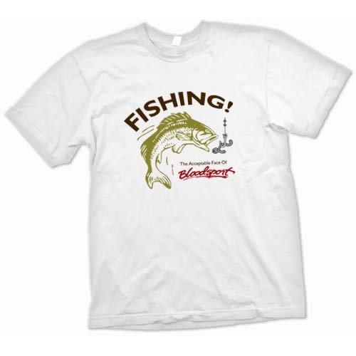 T-Shirt - Fishing Acceptable Bloodsport - Angeln 
