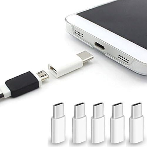 Welcomeuni for Oneplus 2 Two, 5X Micro USB to USB 3.1 Type-C USB Data Adapter