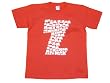ももクロファン モノノフの普段着 Z Tシャツ レッド 赤