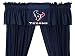 NFL Houston Texans 5pc Curtain Set Jersey Drapes and Valance