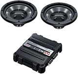 Kenwood P-W510 Two 10-Inch Subwoofers and Stereo/Bridgeable Power Amplifier