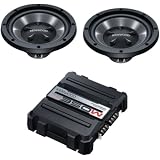 Buy Kenwood P-W510 Two 10-Inch Subwoofers and Stereo Bridgeable Power Amplifier by Kenwood