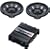 Kenwood P-W510 Two 10-Inch Subwoofers and Stereo/Bridgeable Power Amplifier