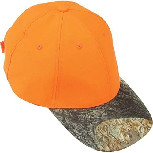GFCAPORTC Casual Outfitters Orange Hunters Cap With Invisible Camo Bill