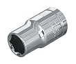 Shallow Socket 6 Point Crv - 3/8-Inch Drive x 10MM