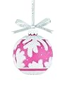 Wedgwood Pine Cone Ball, Christmas Ornament, Red