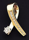 14k Diamond slide